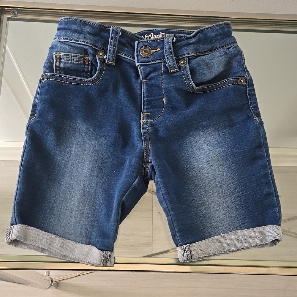 Blue Denim Kids Shorts